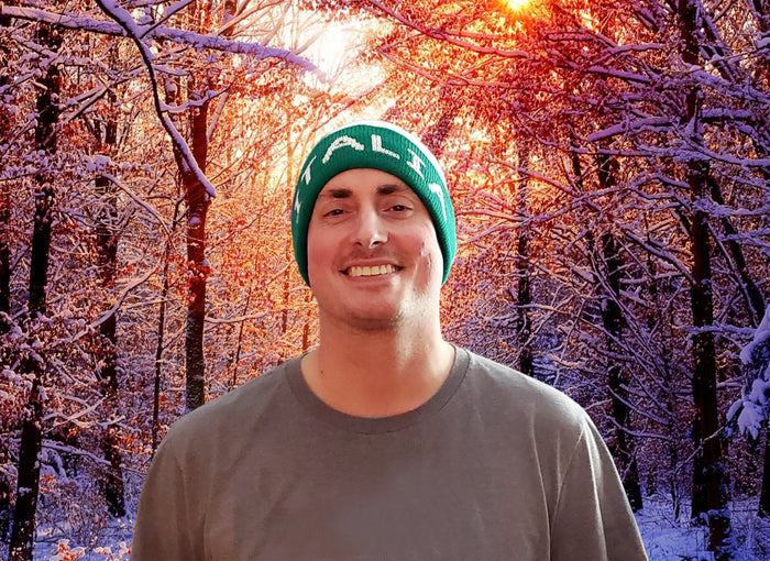 Italia Multi-Color Knit Ski Cap