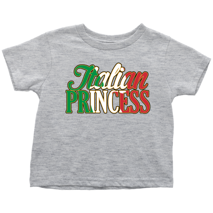 Italian Princess Toddler Shirt