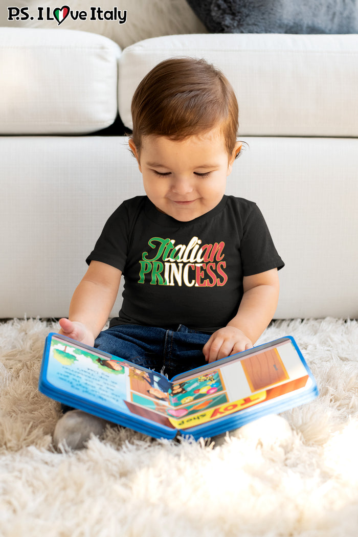 Italian Princess Toddler Shirt