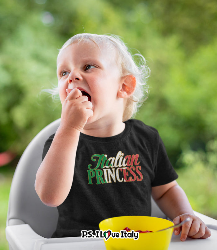 Italian Princess Toddler Shirt