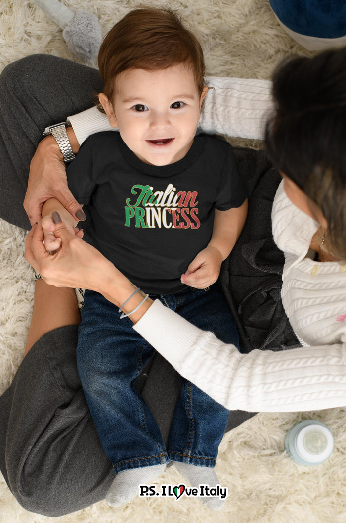 Italian Princess Toddler Shirt