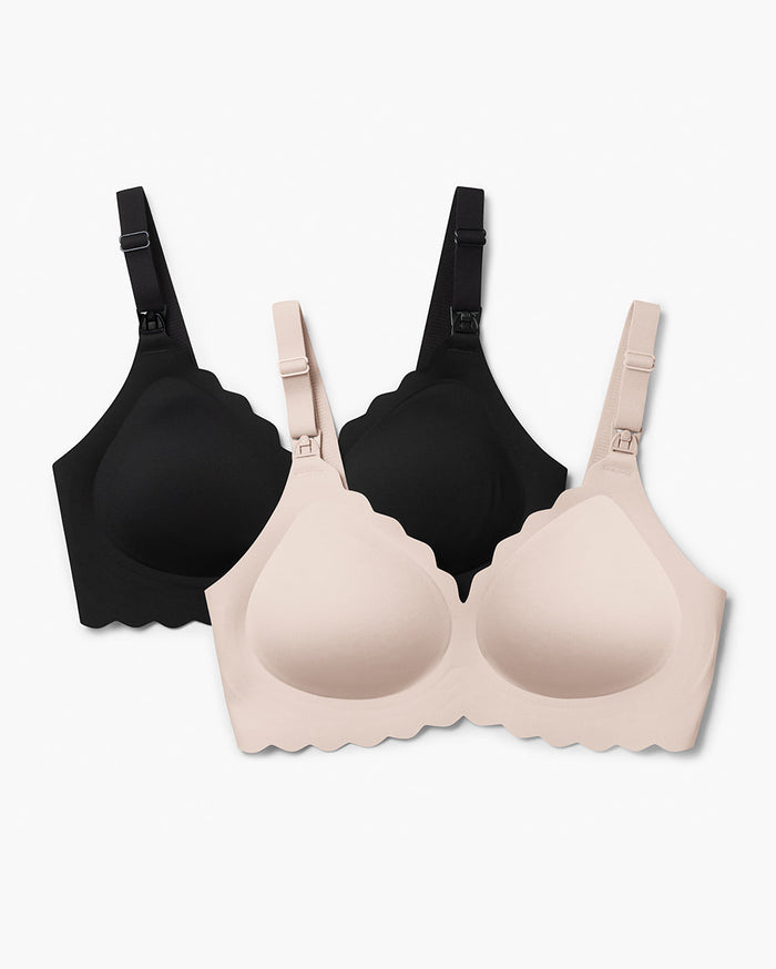 Oyster Pink+Black / S