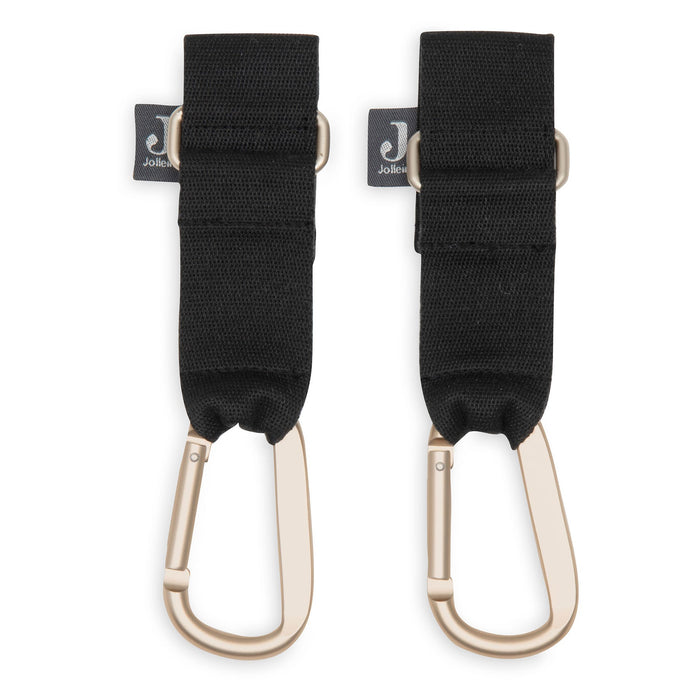 Jollein - Stroller Hooks - Black - Mabel & Fox