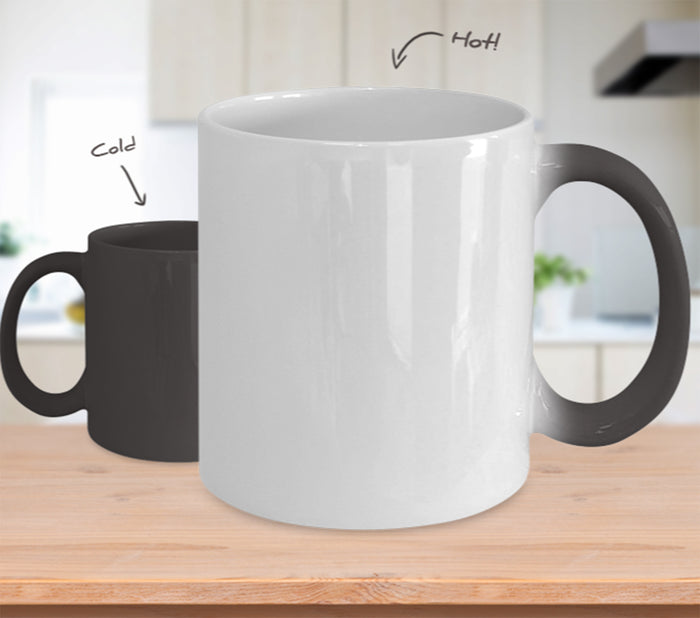 Keep Calm Italian Color Changing Mug