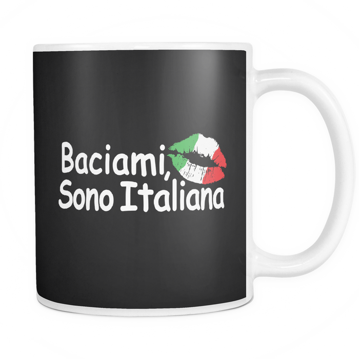 Kiss Me I'm Italian Mug