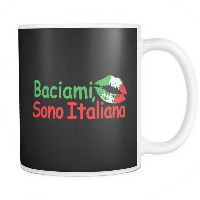 Kiss Me I'm Italian Mug
