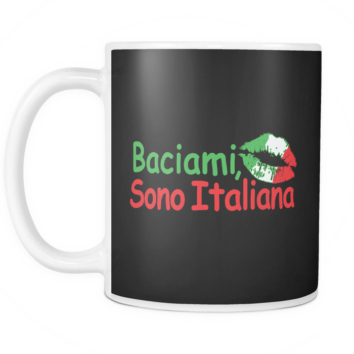 Kiss Me I'm Italian Mug