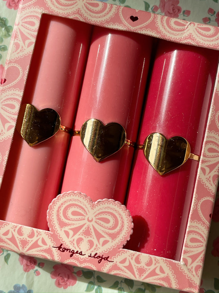 Konges Slojd - Lip Balm Set - Set Of 3 - Multi - Mabel & Fox