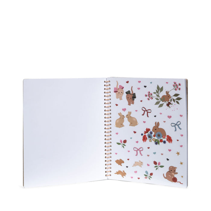 Konges Slojd - Sticker Book - Blush - Mabel & Fox
