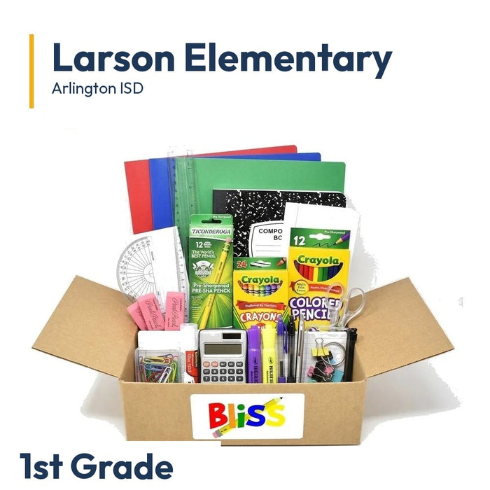 Larson Elementary 1st Grade School Supply Kit