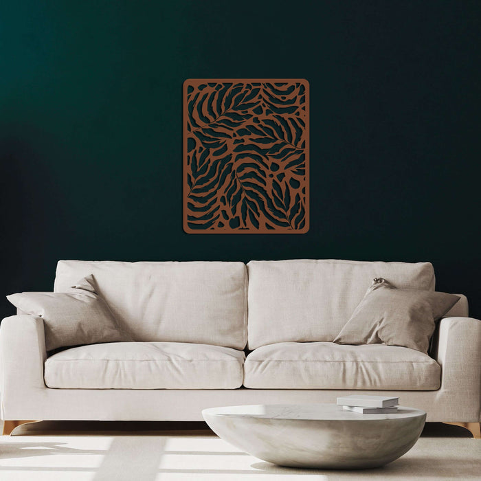 Leaf Table Metal Wall Art - Decor available at Dekadron for $114.90
