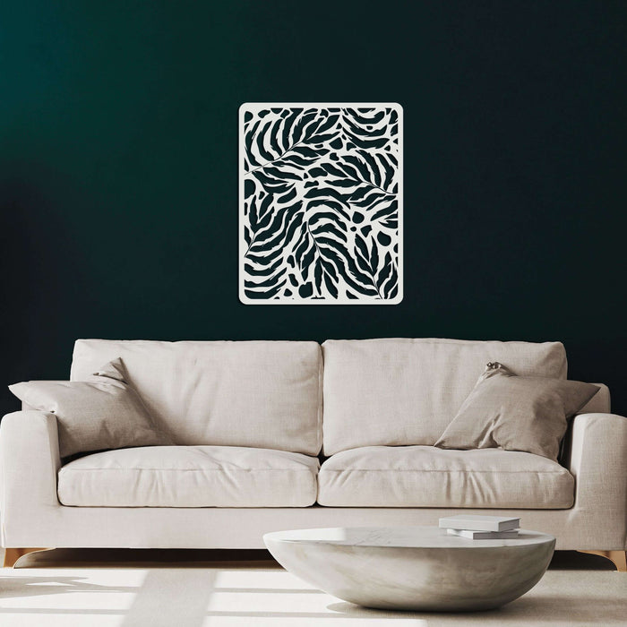 Leaf Table Metal Wall Art - Decor available at Dekadron for $114.90