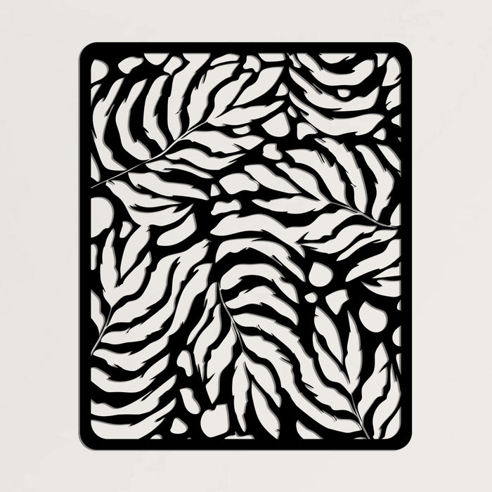 Leaf Table Metal Wall Art - Decor available at Dekadron for $109.90