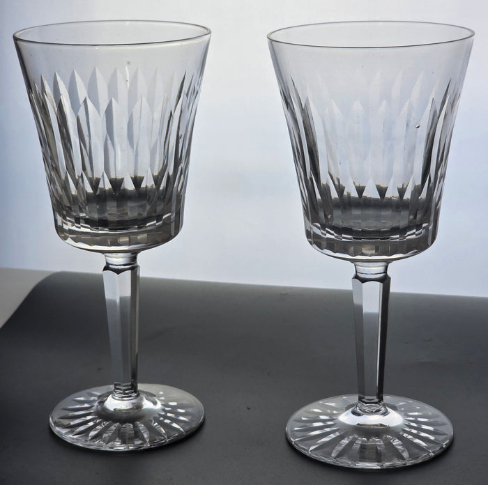 Lenox Cut glass goblets Brilliance Crystal pair