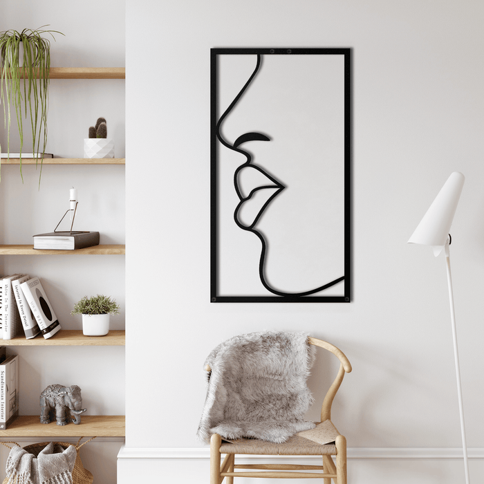 Lips Metal Wall Art - Decor available at Dekadron for $64.90