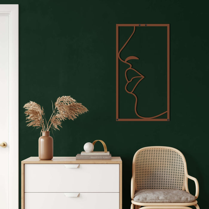 Lips Metal Wall Art - Decor available at Dekadron for $69.90