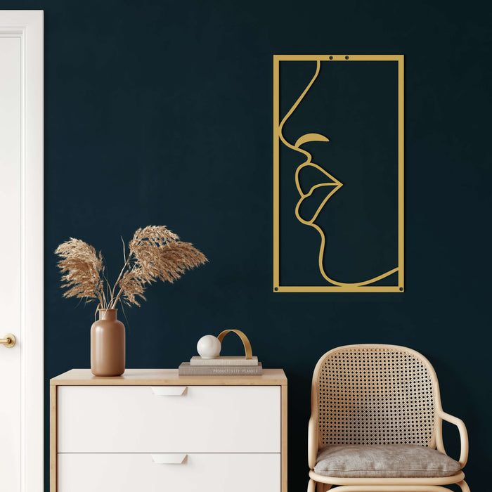 Lips Metal Wall Art - Decor available at Dekadron for $69.90