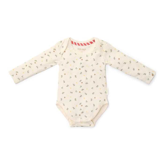 Little Dutch - Long Sleeved Bodysuit (2 Pack) - Little Christmas - Mabel & Fox