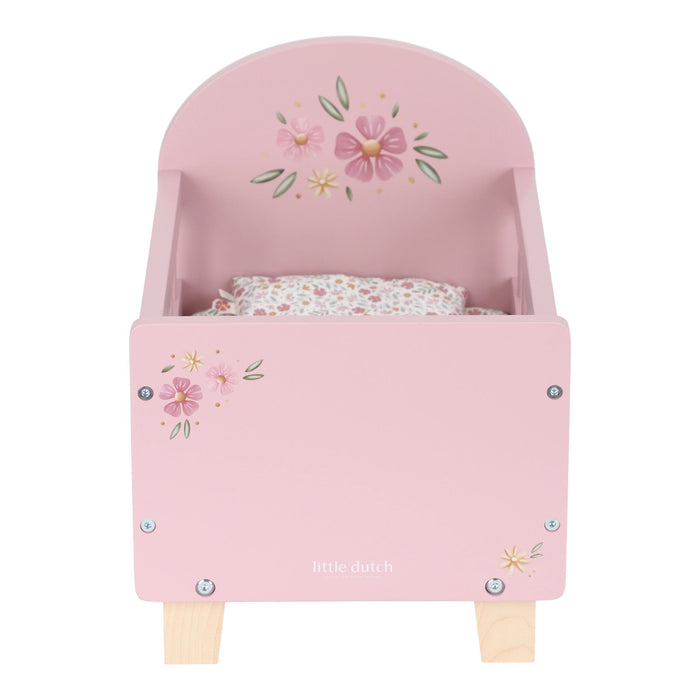 Little Dutch - Wooden Doll Bed - Mabel & Fox