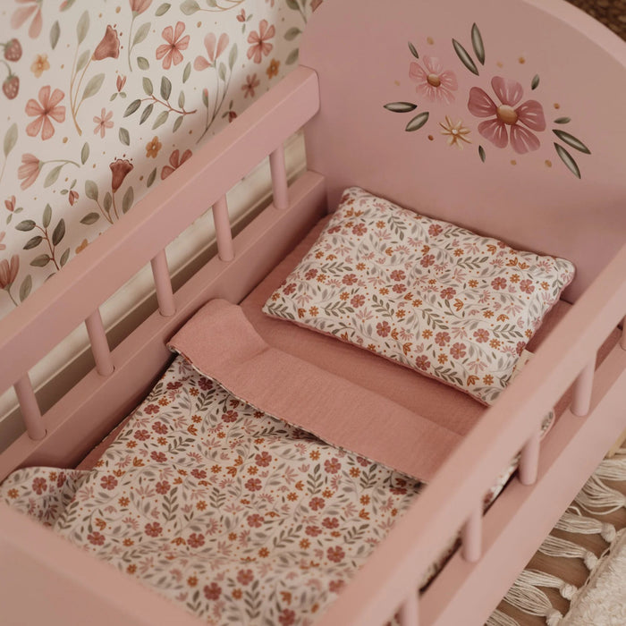 Little Dutch - Wooden Doll Bed - Mabel & Fox