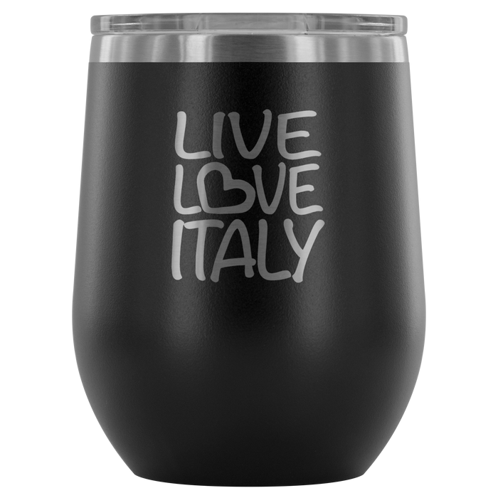 Live Love Italy Wine Tumbler