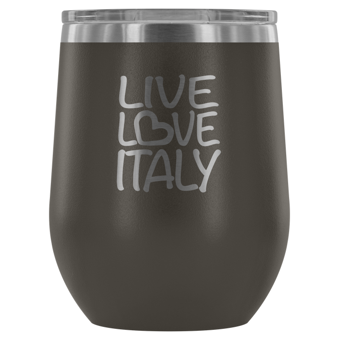 Live Love Italy Wine Tumbler