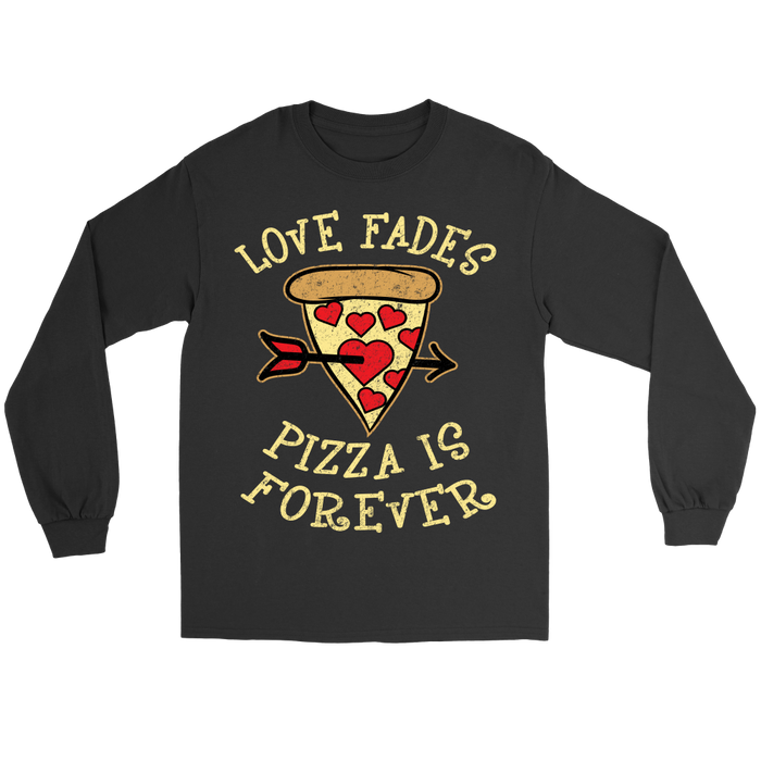 Gildan Long Sleeve Tee / Black / S