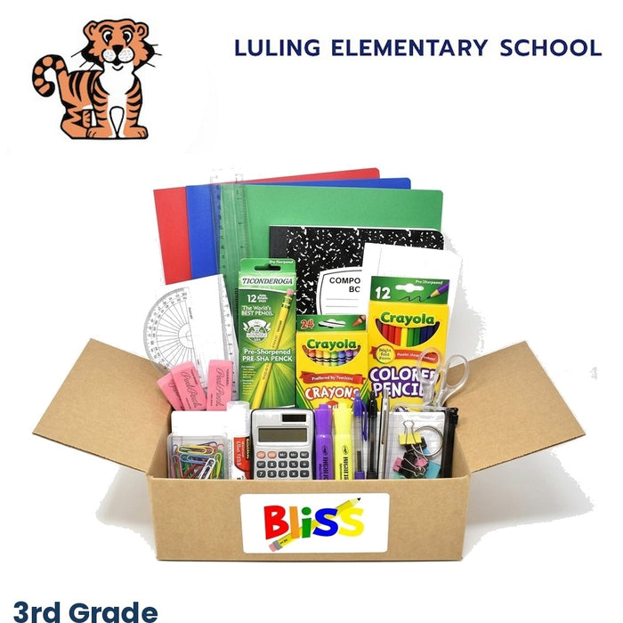 Luling Elementary School 3rd Grade School Supply Kit