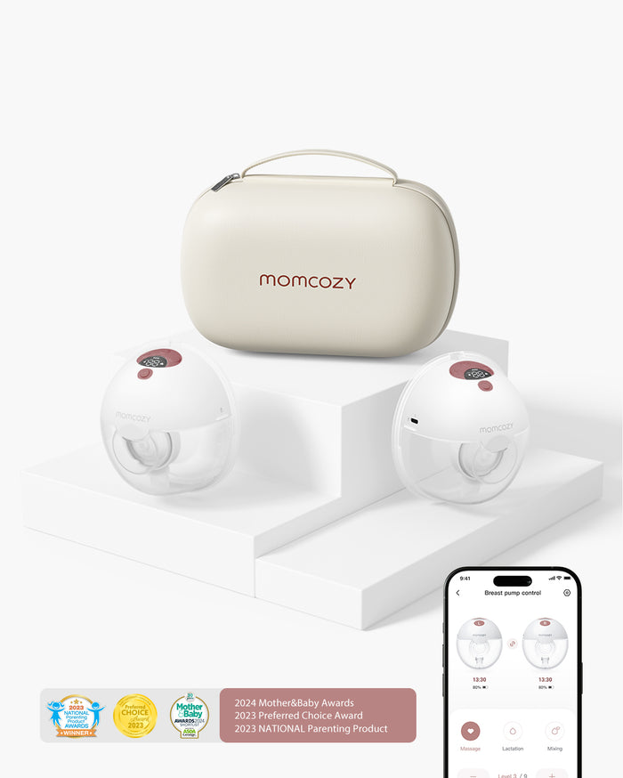 M5 Smart Wearable Breast Pump – Upgraded with App Control