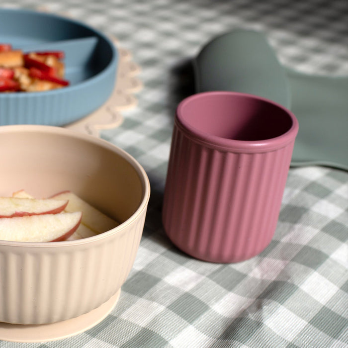Mabel & Fox - Silicone Cup - Pink - Mabel & Fox
