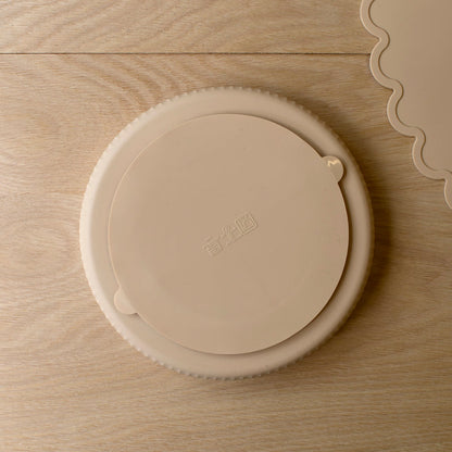 Mabel & Fox - Silicone Plate - Beige - Mabel & Fox