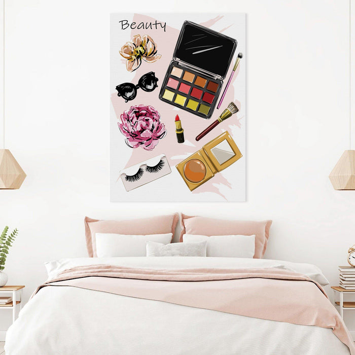 Makeup Set - Fashion Wall Art Canvas - SharpWallArts