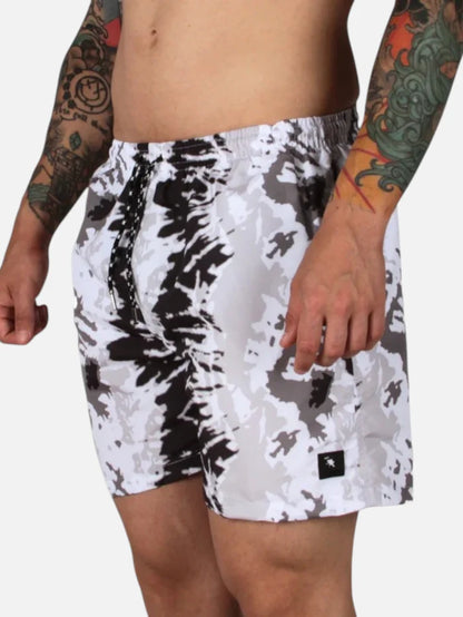 Malla Gotcha Batik Blanco Negro