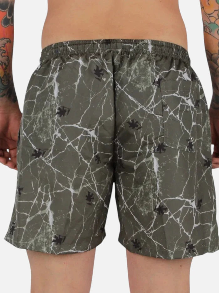 Malla Gotcha Cracked Verde