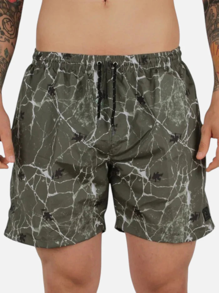Malla Gotcha Cracked Verde