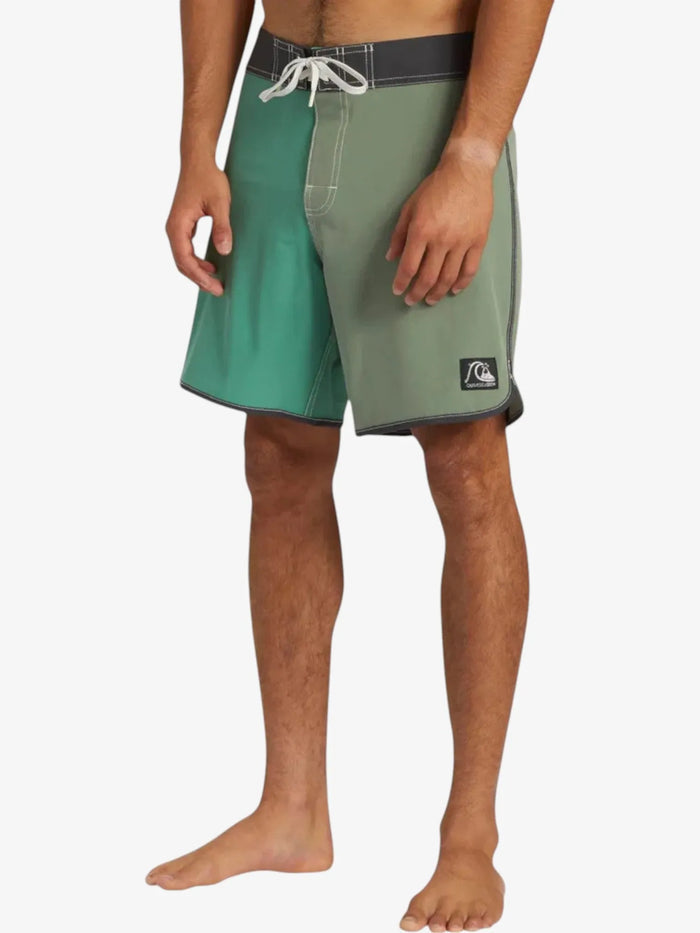 Malla Quiksilver TB Scallop Jester original 18" Verde Print