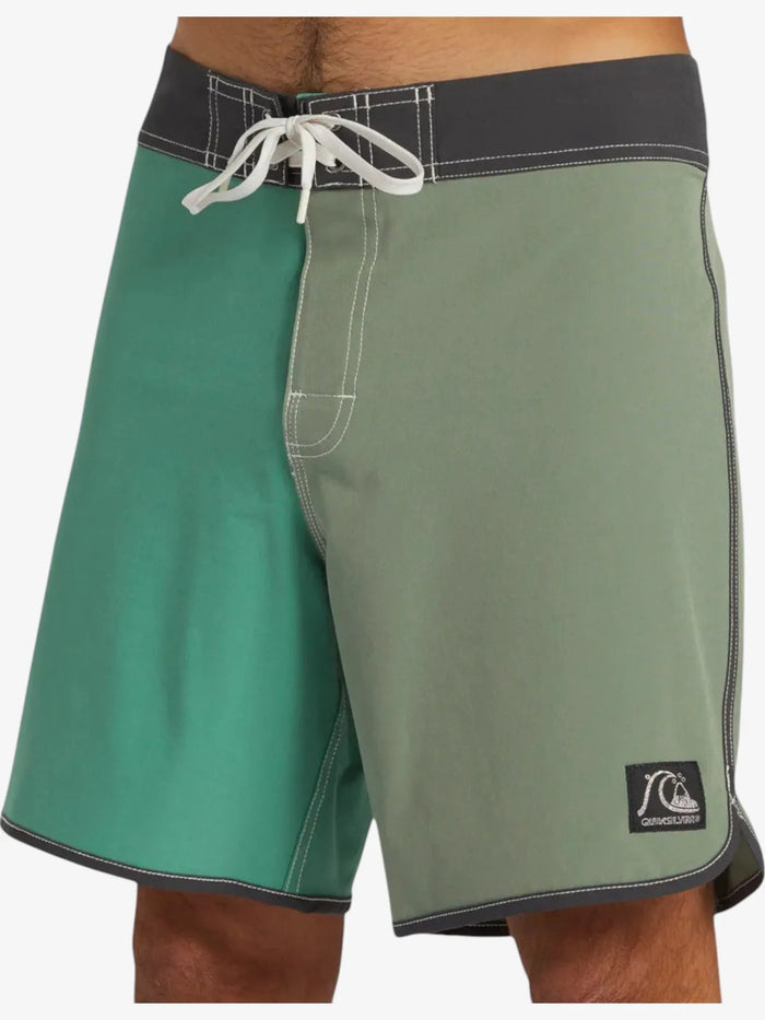 Malla Quiksilver TB Scallop Jester original 18" Verde Print