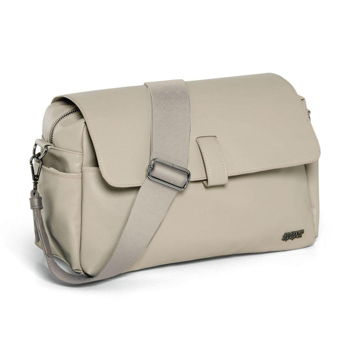 Mamas & Papas - Eco Leather Stroller Organiser - Truffle - Mabel & Fox