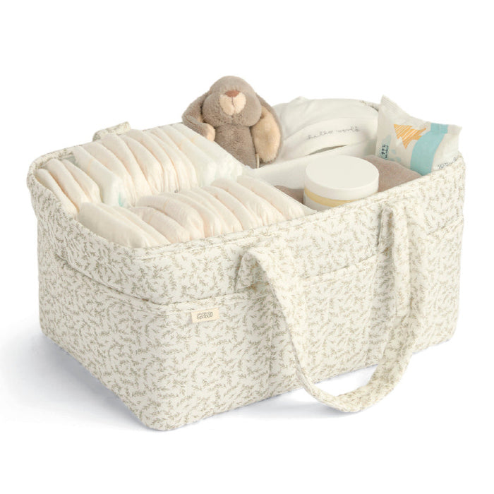 Mamas & Papas - Nappy Caddy - Leaf - Mabel & Fox
