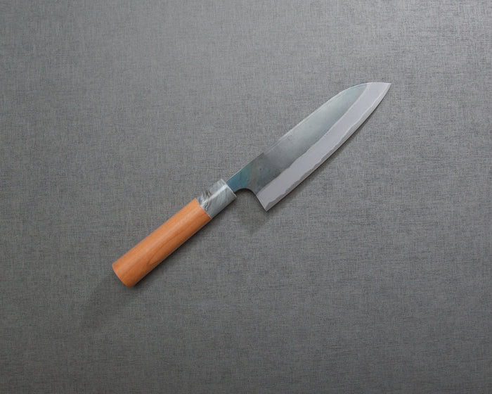 Masakage "Mizu" by Anryu Aogami #2 Kurouchi 165mm Santoku