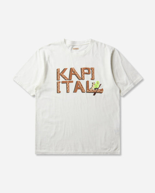 KAPITAL 20/-Jersey Crew T (Canoe Kapital) Brick T-Shirts Shortsleeve K2508SC005 BRICK