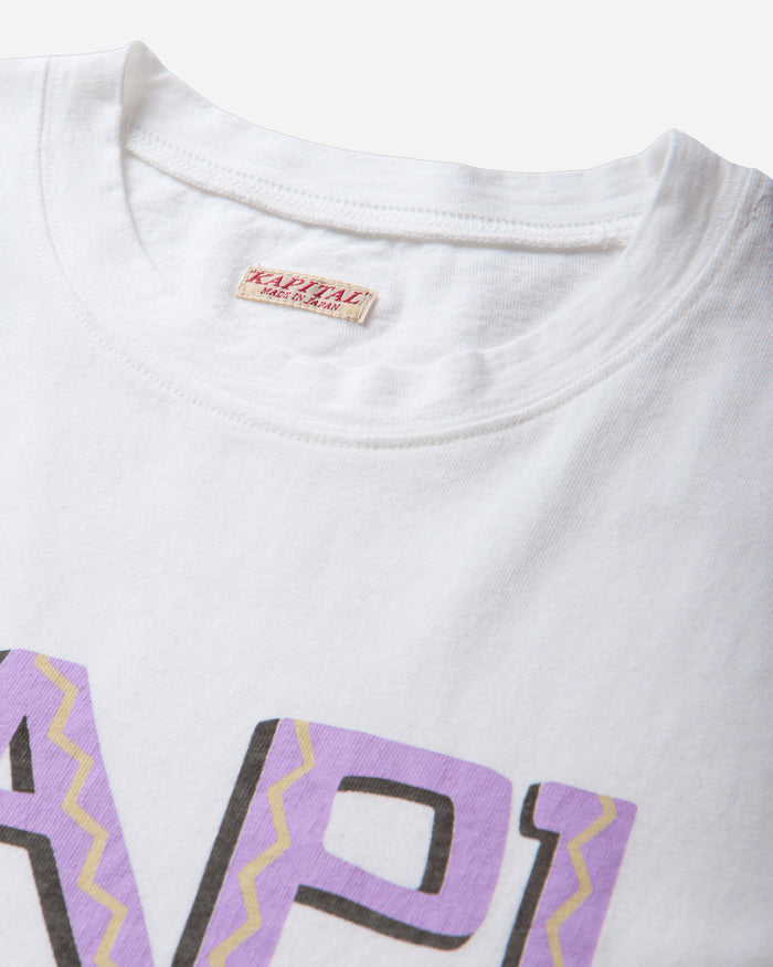 KAPITAL 20/-Jersey Crew T (Canoe Kapital) Purple T-Shirts Shortsleeve K2508SC005 PURPLE
