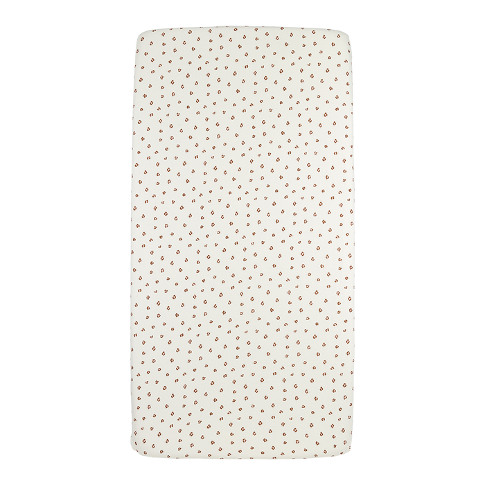 Meyco - Fitted Jersey Sheet - Soft Pink Mini Panther - Mabel & Fox