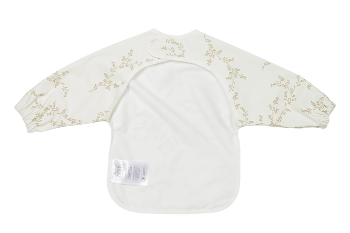 Meyco - Long Sleeved Bib - Soft Branches - Mabel & Fox