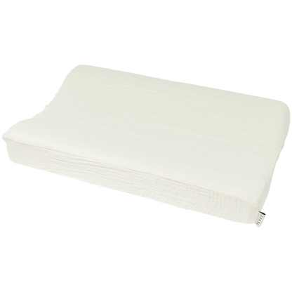 Meyco - Muslin Changing Mat Cover - Pre Washed Off-White - Mabel & Fox
