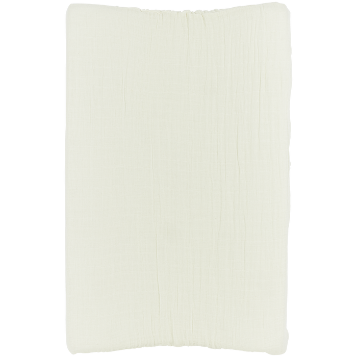 Meyco - Muslin Changing Mat Cover - Pre Washed Off-White - Mabel & Fox