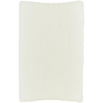Meyco - Muslin Changing Mat Cover - Pre Washed Off-White - Mabel & Fox