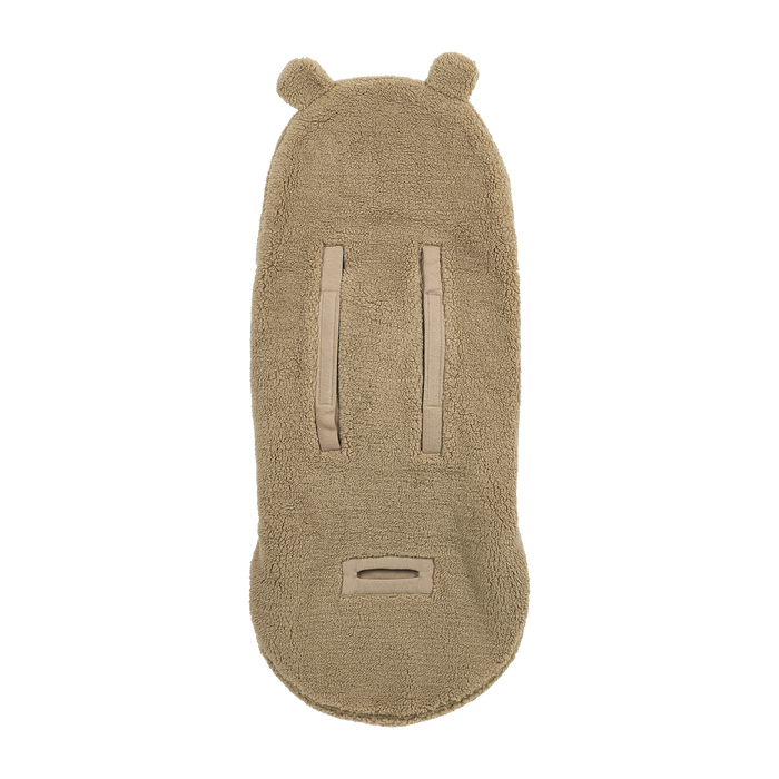 Meyco - Teddy Wrap Blanket - Warm Brown Bear - Mabel & Fox