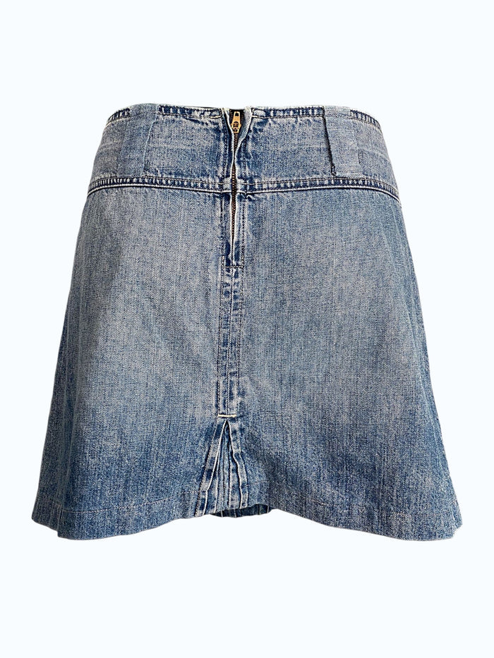minigonna di jeans