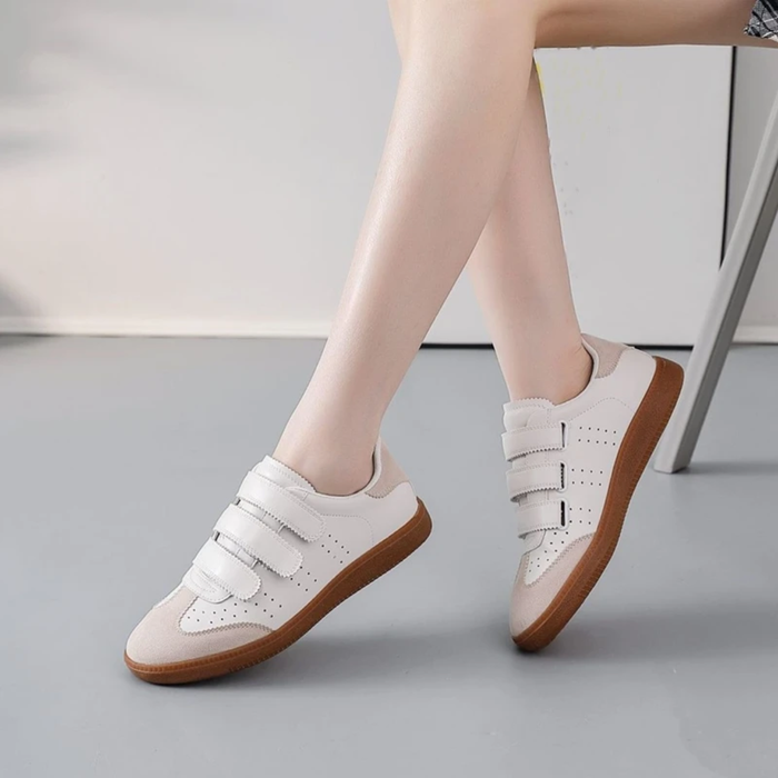 Minimal Velcro Casual Sneakers